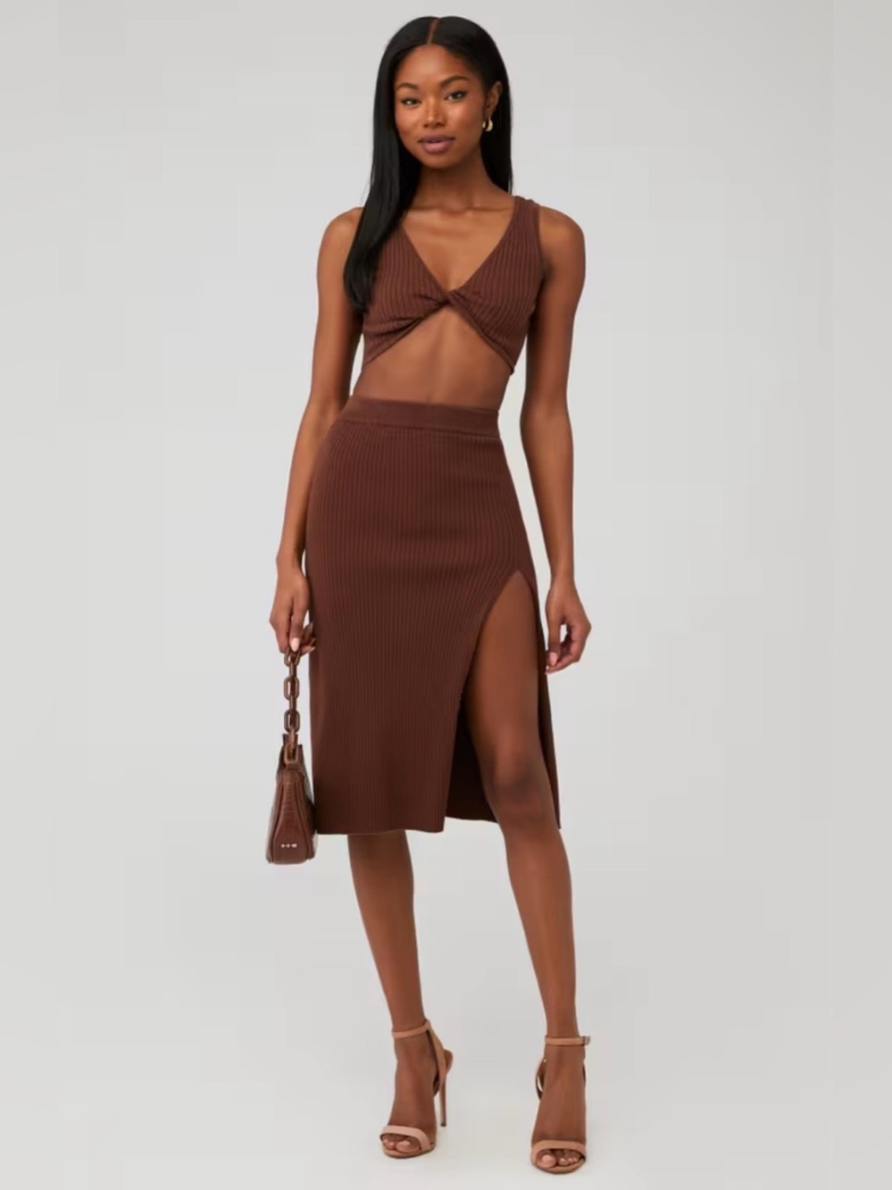 LINE & DOT CHOCOLATE CELIA SET